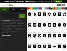 Tablet Screenshot of iconsetc.com